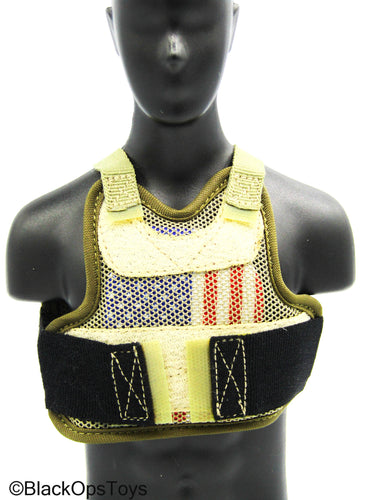 American Flag Style Body Armor Vest