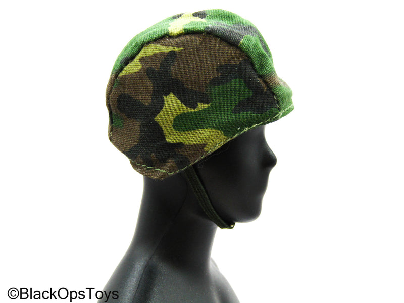 Load image into Gallery viewer, US Rangers - Woodland Camo Combat Helmet

