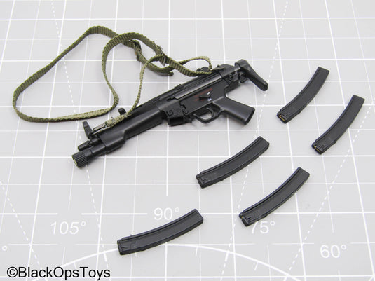 Speed - LAPD SWAT - MP5A5 SMG w/Sling & Mag Stick Lot (x5)