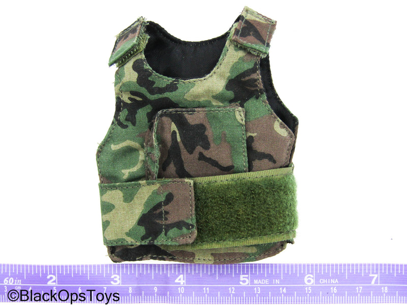 Load image into Gallery viewer, US Rangers BHD - Woodland Camo Body Armor Vest
