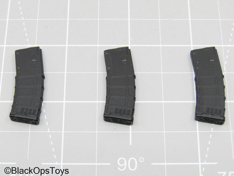 Load image into Gallery viewer, Black 5.56mm Magazines (x3) (Easy &amp; Simple)
