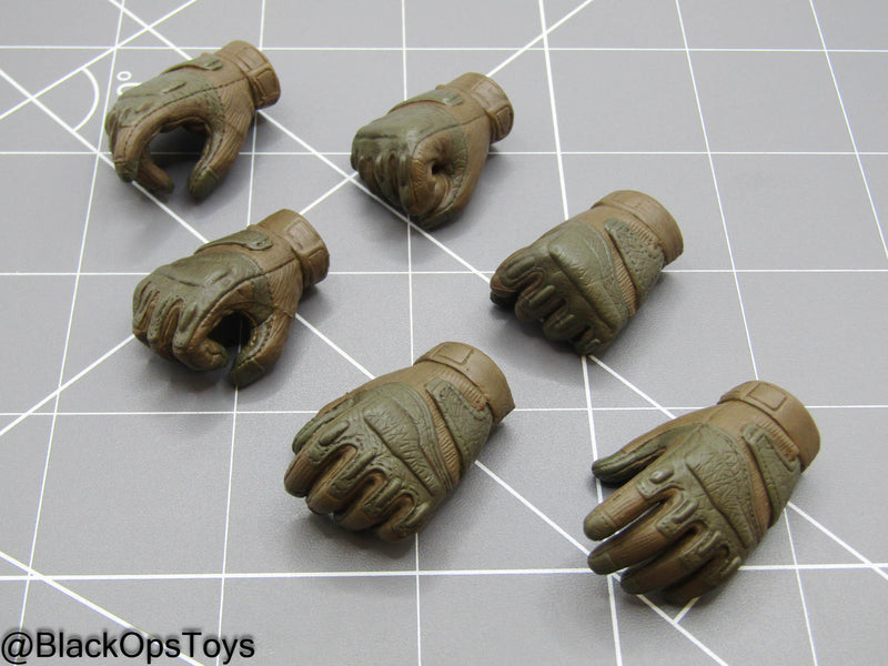 Load image into Gallery viewer, GI JOE - Flint - Tan Gloved Hand Set (x6)
