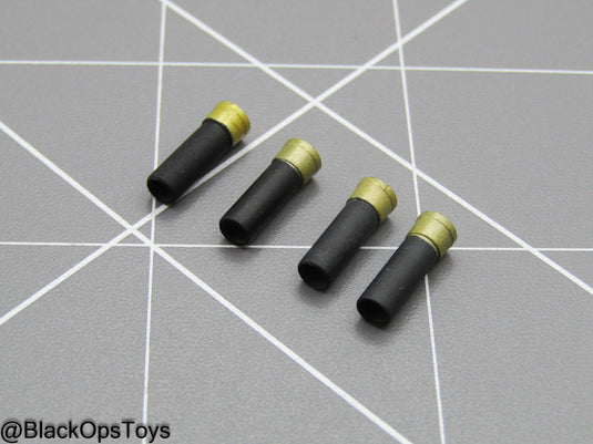 GI JOE - Flint - Black Shotgun Shells (x4)