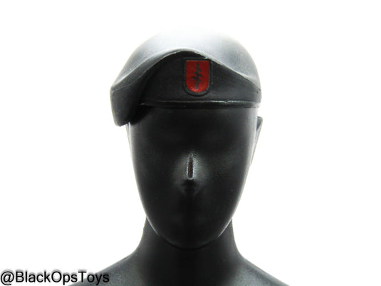 GI JOE - Flint - Black Beret w/Red Patch