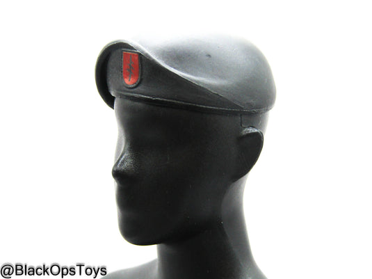 GI JOE - Flint - Black Beret w/Red Patch