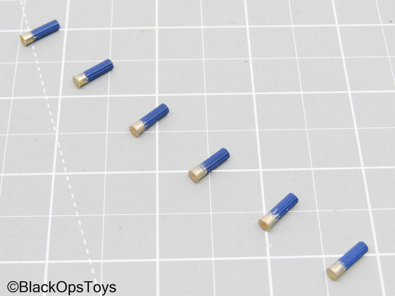 Load image into Gallery viewer, Blue Shotgun Shells (x6)
