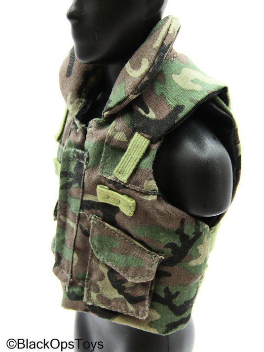 US Rangers - Woodland Camo Combat Vest