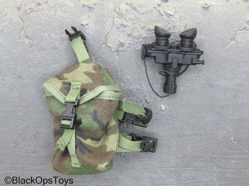 US Rangers - NVG w/Woodland Drop Leg Pouch