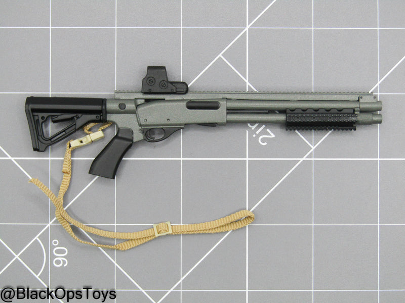 Load image into Gallery viewer, GI JOE - Flint - Tactical Pump Action Shotgun w/Red Dot &amp; Sling
