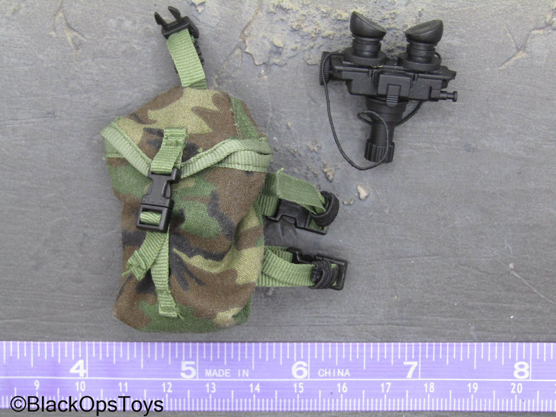 Load image into Gallery viewer, US Rangers - NVG w/Woodland Drop Leg Pouch
