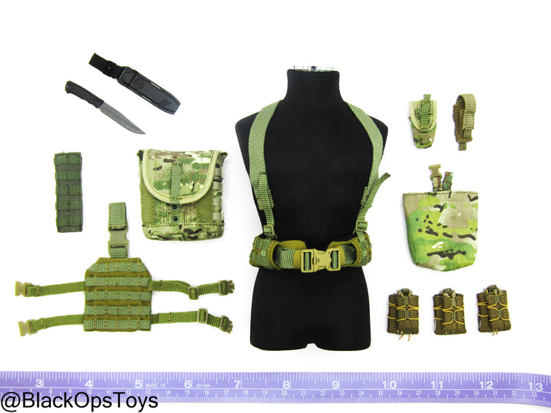 Load image into Gallery viewer, FSB Alpha Team Leader S - Multicam Battle Belt Harness Set
