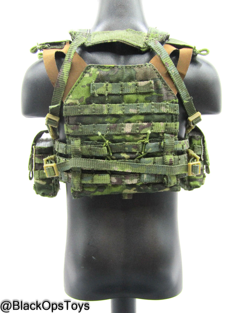 Load image into Gallery viewer, Seal Team 6 DEVGRU - Multicam Tropic Plate Carrier &amp; Chest Rig
