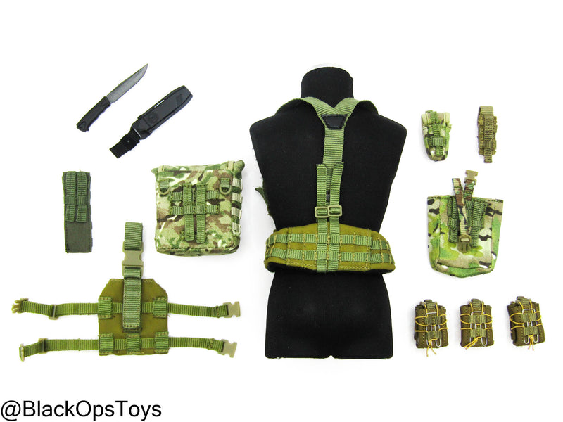 Load image into Gallery viewer, FSB Alpha Team Leader S - Multicam Battle Belt Harness Set
