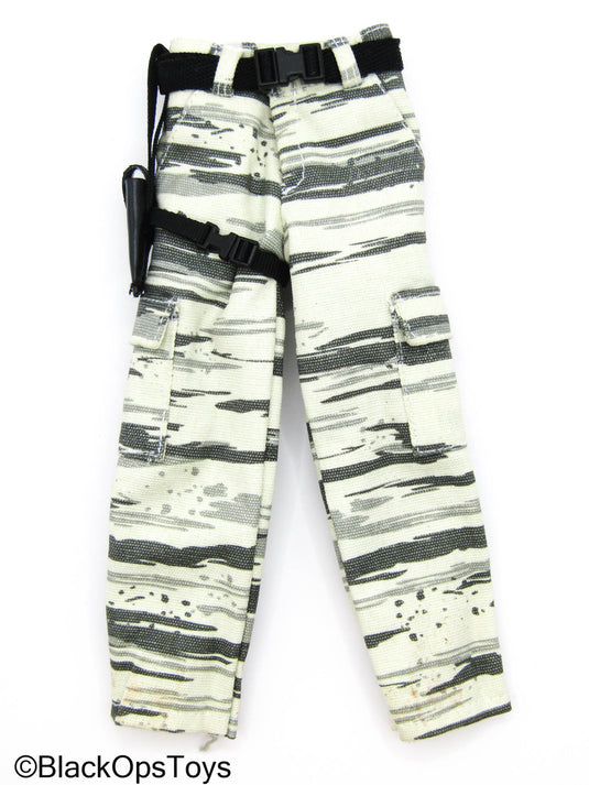 Urban Camo Combat Pants w/Drop Leg Pistol Holster