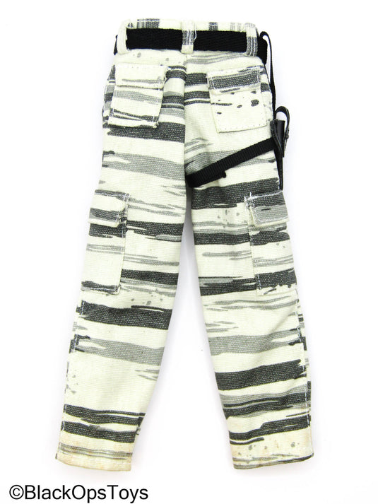 Urban Camo Combat Pants w/Drop Leg Pistol Holster