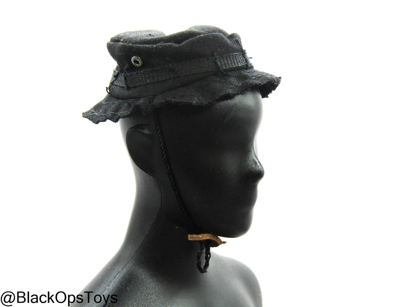 Load image into Gallery viewer, Black Boonie Hat
