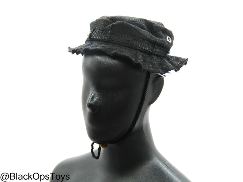 Load image into Gallery viewer, Black Boonie Hat
