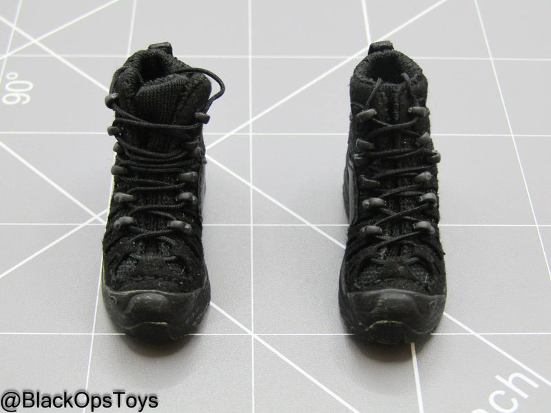 Load image into Gallery viewer, LAPD S.W.A.T. Ver B - Female Black Combat Shoes (Peg Type)
