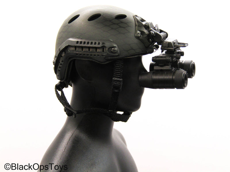 Load image into Gallery viewer, 50th Anniv HK SDU - Black Helmet w/NVG Set
