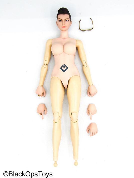 Gangsters Kingdom Vera - Female Base Body w/Head Sculpt & Glasses