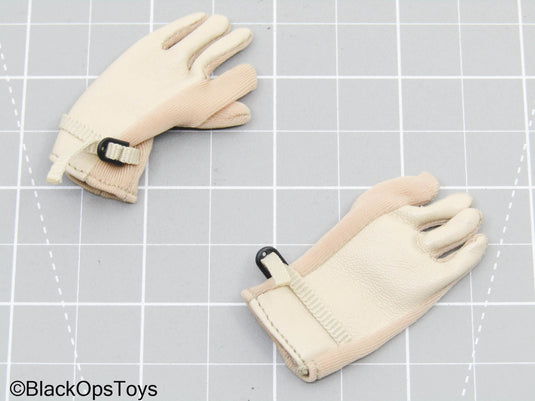 Tan GI Rappelling Gloves (DAM Toys)