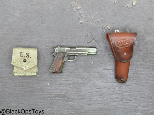 1911 Pistol w/Holster & Mag Pouch