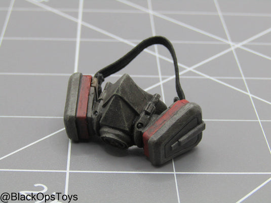 Red & Grey Respirator Mask