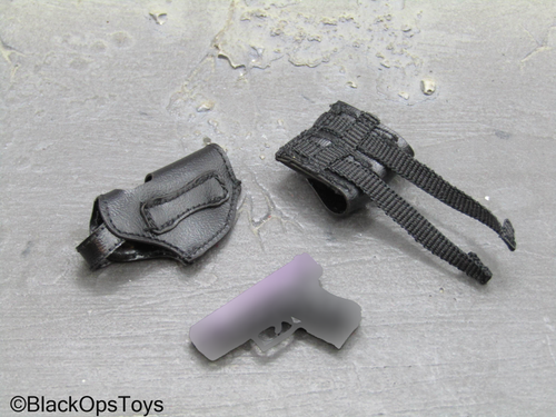 Gangsters Kingdom Vera - Purple Pistol w/Holster (Left Handed)