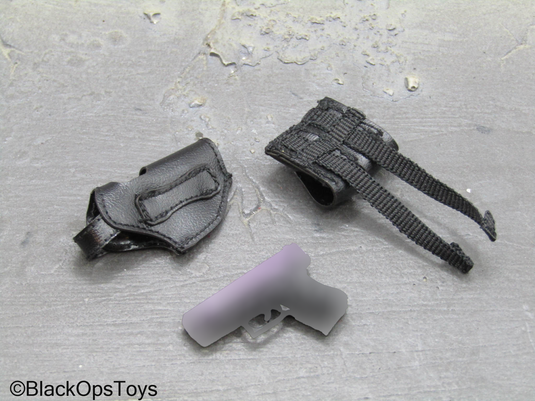 Gangsters Kingdom Vera - Purple Pistol w/Holster (Left Handed)