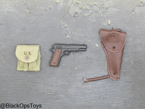 1911 Pistol w/Holster & Mag Pouch