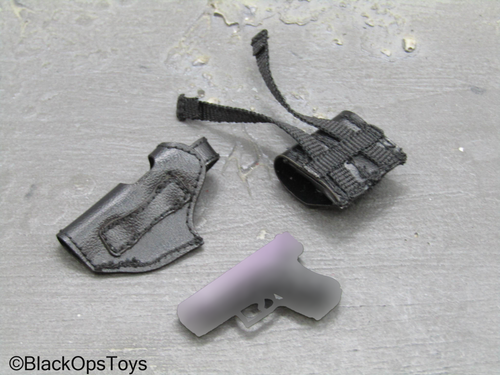 Gangsters Kingdom Vera - Purple Pistol w/Holster (Right Handed)