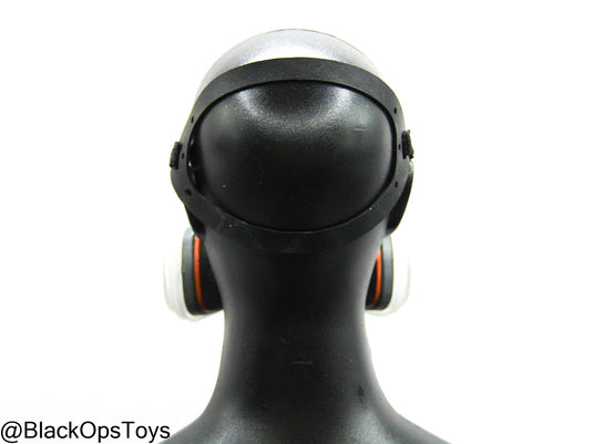 Grey & White Respirator Mask