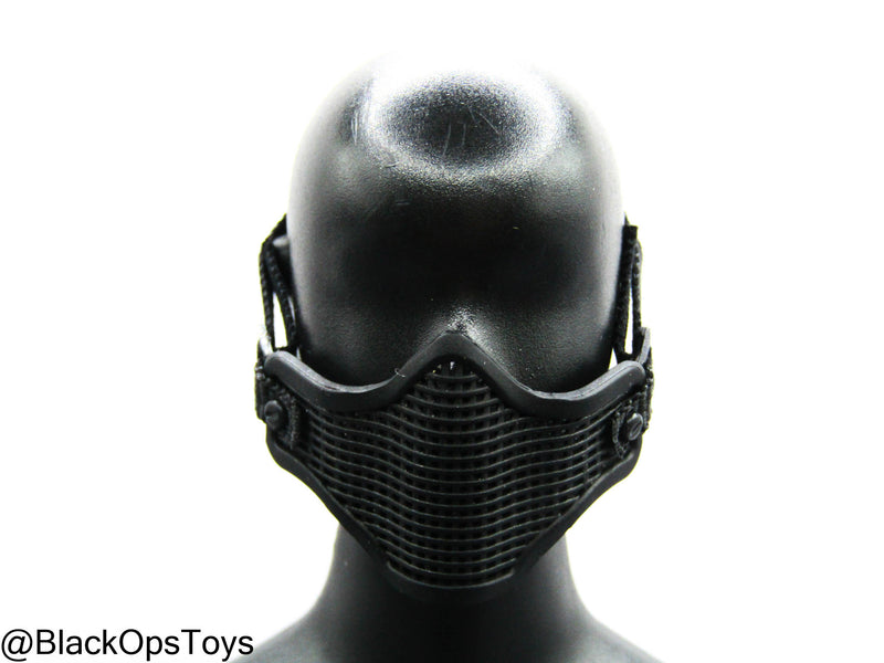 Load image into Gallery viewer, Black Half Mask
