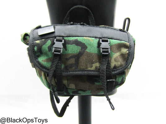 Woodland Camo Buttpack w/Transponder