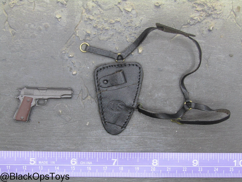 Load image into Gallery viewer, 1911 Pistol w/Black Shoulder Holster
