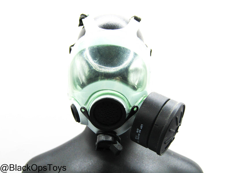 Load image into Gallery viewer, Blue Gas Mask
