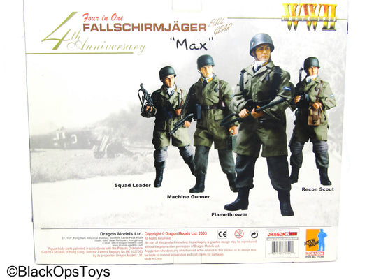 WWII Crete 1941 German Fallschirmjäger 