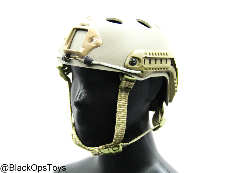 Load image into Gallery viewer, Tan Combat Helmet
