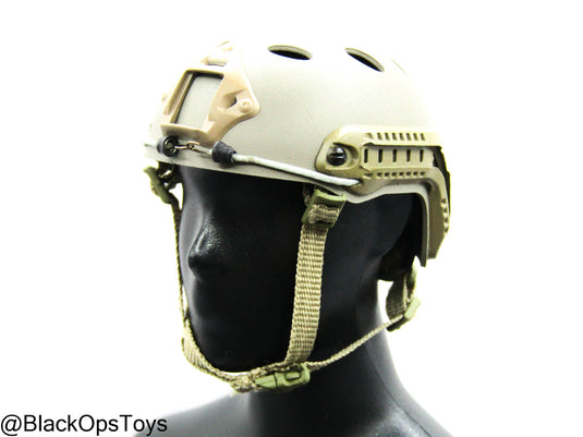 Tan Combat Helmet