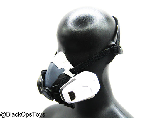 Black & White Respirator Mask