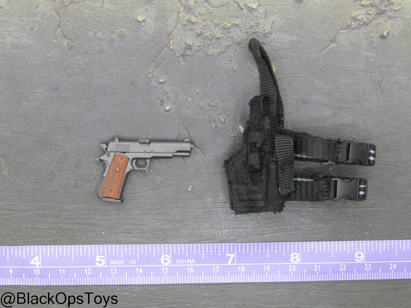 Load image into Gallery viewer, 1911 Pistol w/Drop Leg Holster
