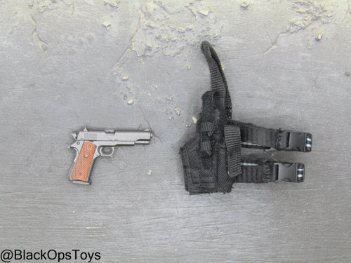 1911 Pistol w/Drop Leg Holster