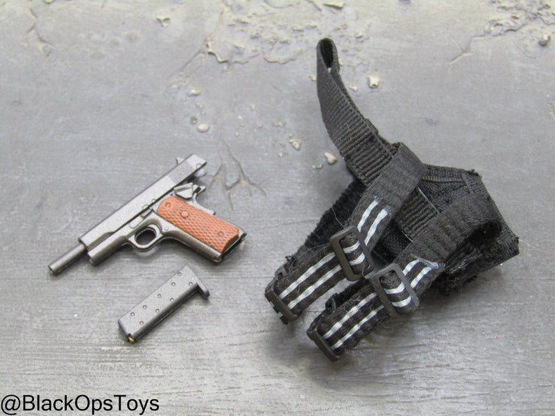 Load image into Gallery viewer, 1911 Pistol w/Drop Leg Holster

