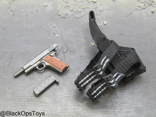 1911 Pistol w/Drop Leg Holster