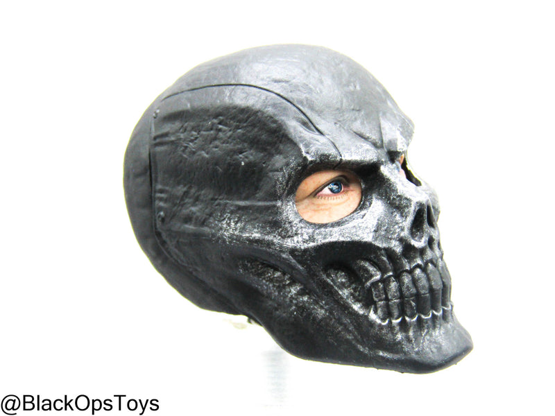 Load image into Gallery viewer, Black Skull Headsculpt w/Swappable Eyes (Virtual Toys)
