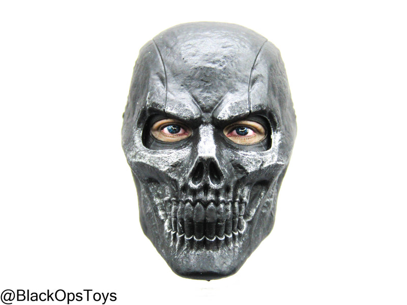 Load image into Gallery viewer, Black Skull Headsculpt w/Swappable Eyes (Virtual Toys)
