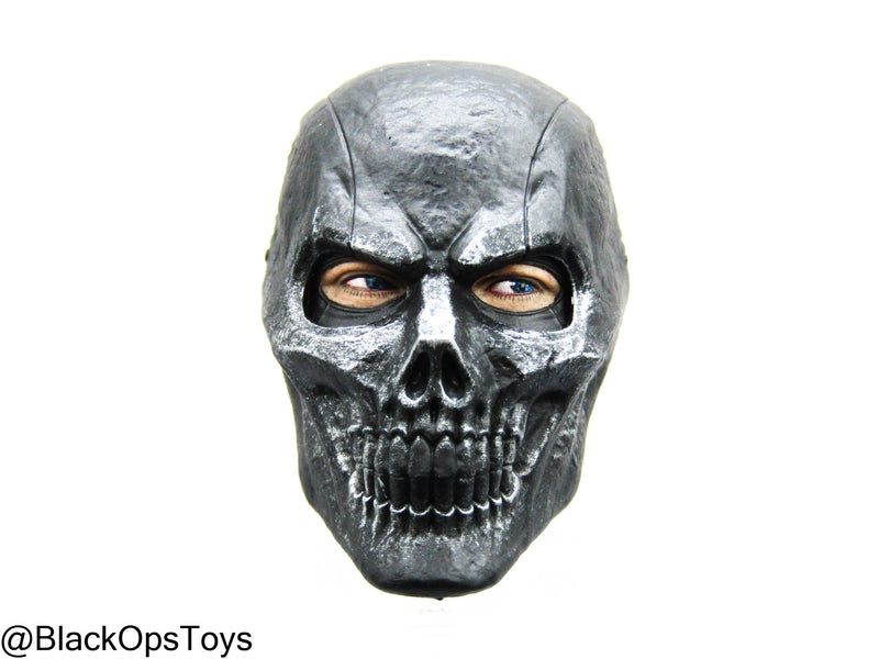 Load image into Gallery viewer, Black Skull Headsculpt w/Swappable Eyes (Virtual Toys)
