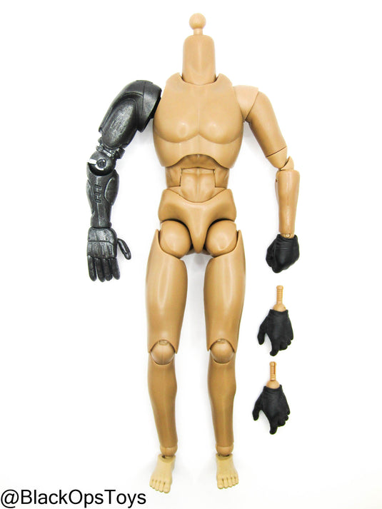 GI JOE - Cobra Major Bludd - Male Base Body w/Robotic Arm & Feet