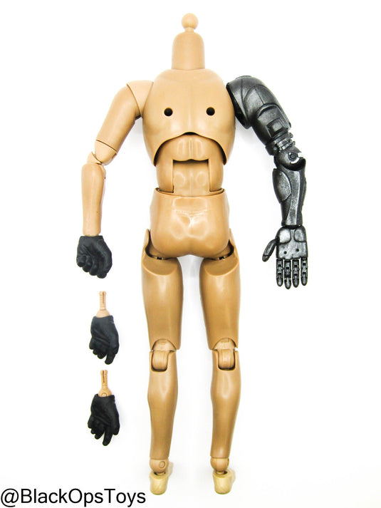 GI JOE - Cobra Major Bludd - Male Base Body w/Robotic Arm & Feet