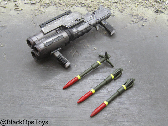 GI JOE - Cobra Major Bludd - Rocket Launching Chest Armor w/Rocket Launcher
